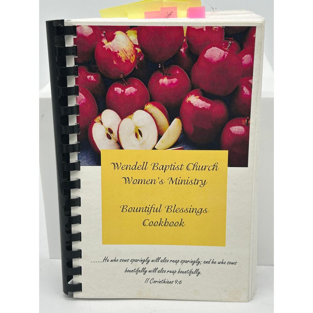 Beautiful Blessing Cookbook Wendell Baptist Church Recipes Cookbook Home Cook